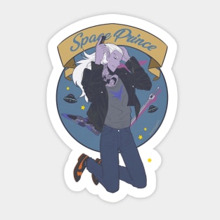 Space Prince Sticker